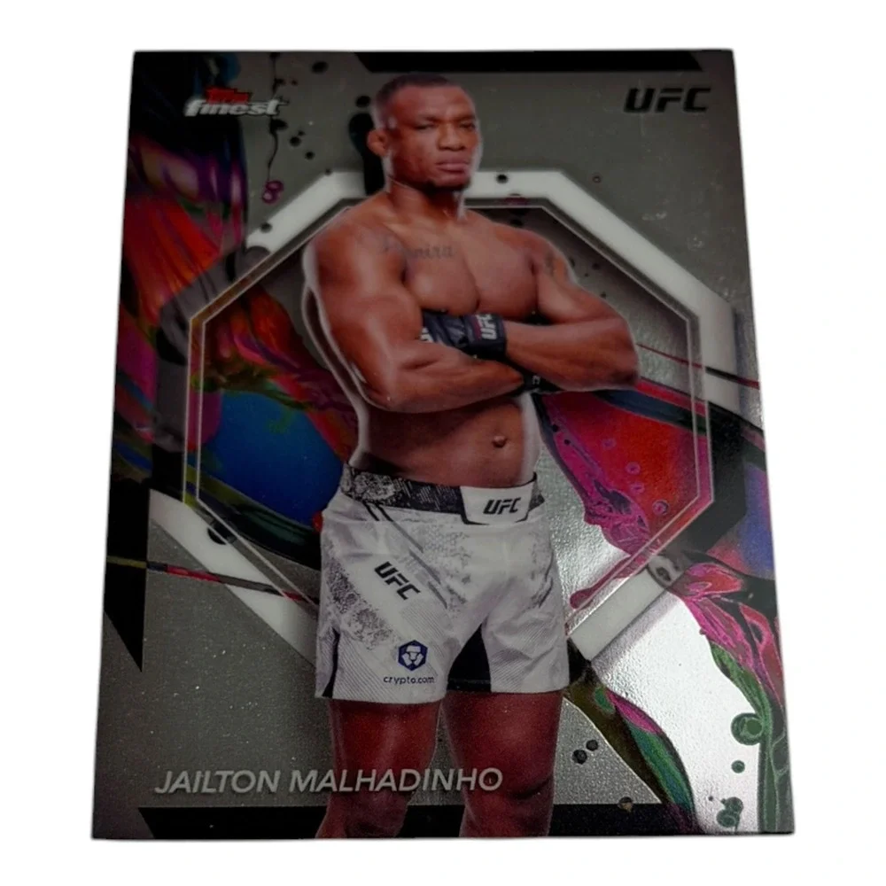 2024 Topps Finest UFC Jailton Malhadinho Almeida Common Card 81 Heavyweight
